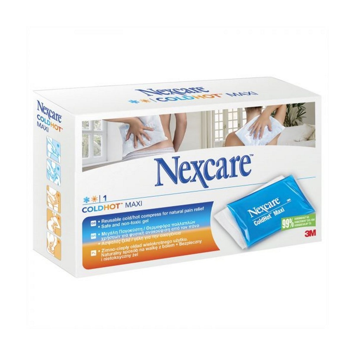 Bolsa de Gel Maxi ColdHot 300 mm x 195 mm Nexcare 1