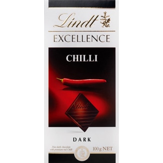 Chocolate Preto de Chilli Excellence embalagem 100 g - Lindt