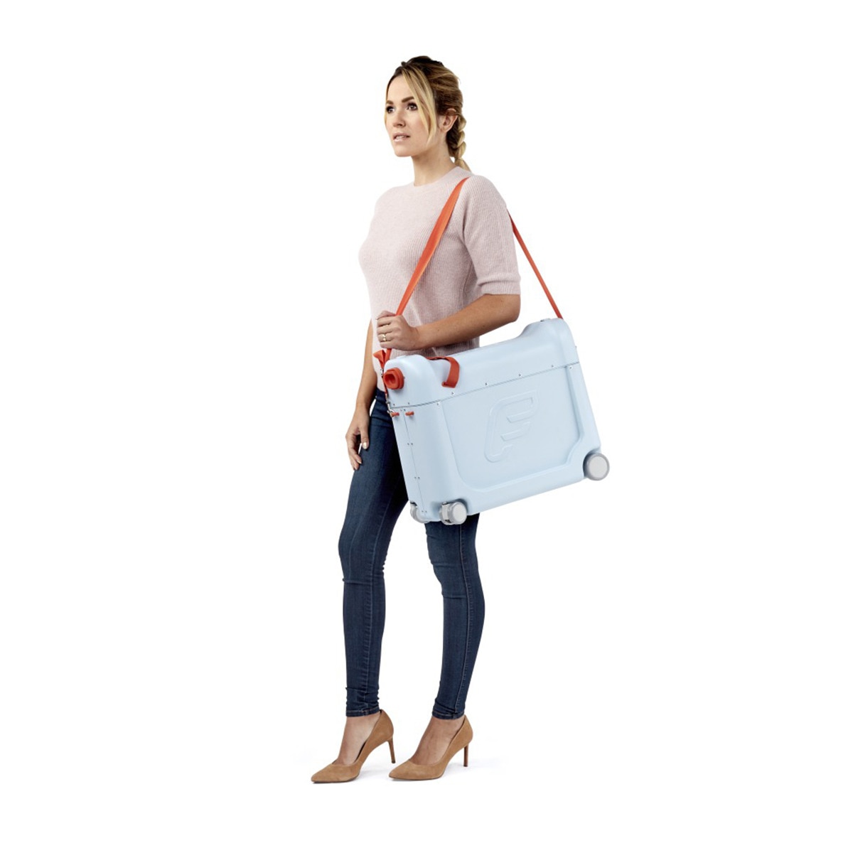 Maleta con cama de viaje Jetkids by Stokke ® Blue Sky azul claro · El Corte  Inglés