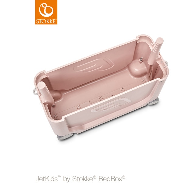 Maleta con cama de viaje Jetkids by Stokke ® Pink Limonade rosa claro · El  Corte Inglés