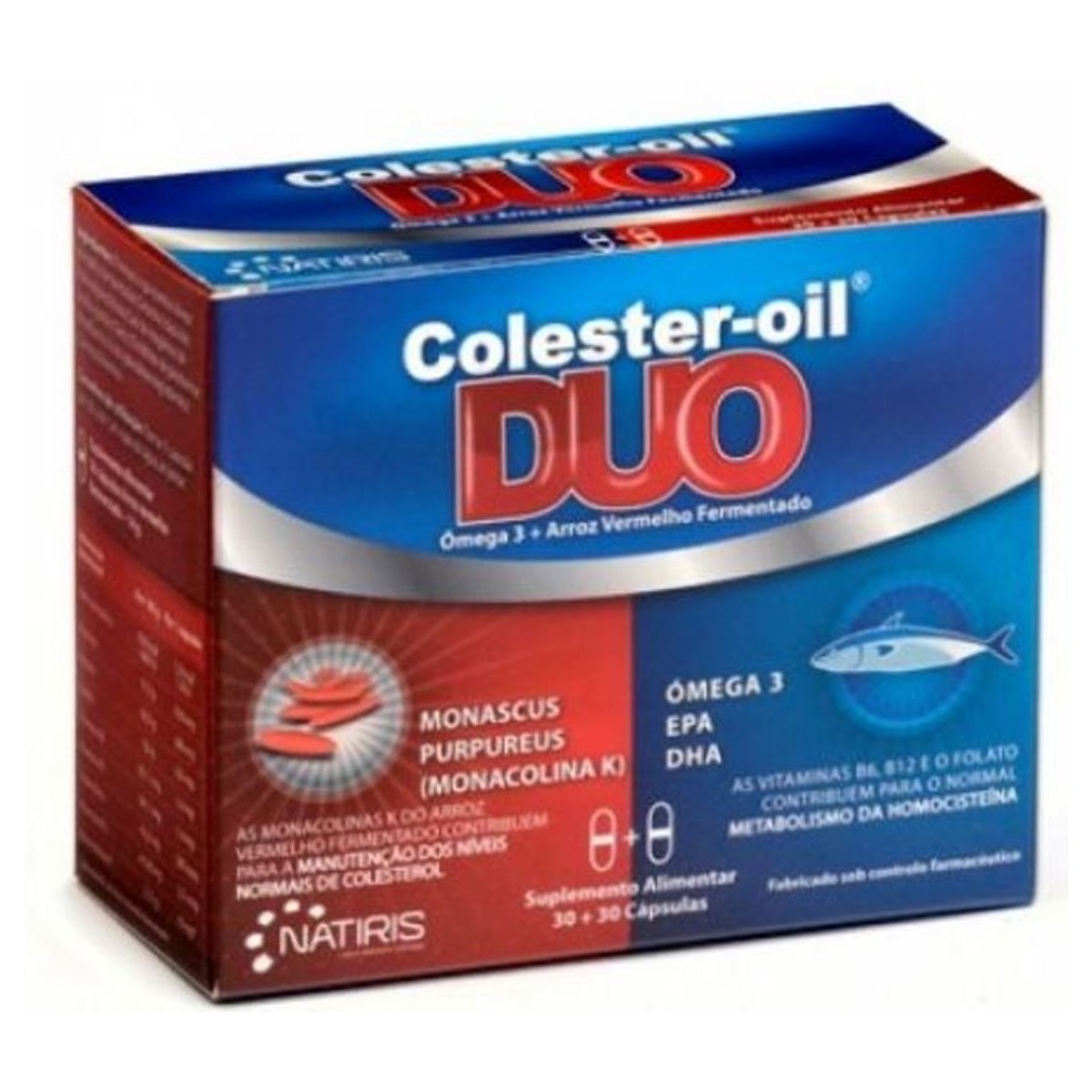 Imagem 0 de Suplemento Alimentar  Duo Colester-Oil - 2x30 cápsulas