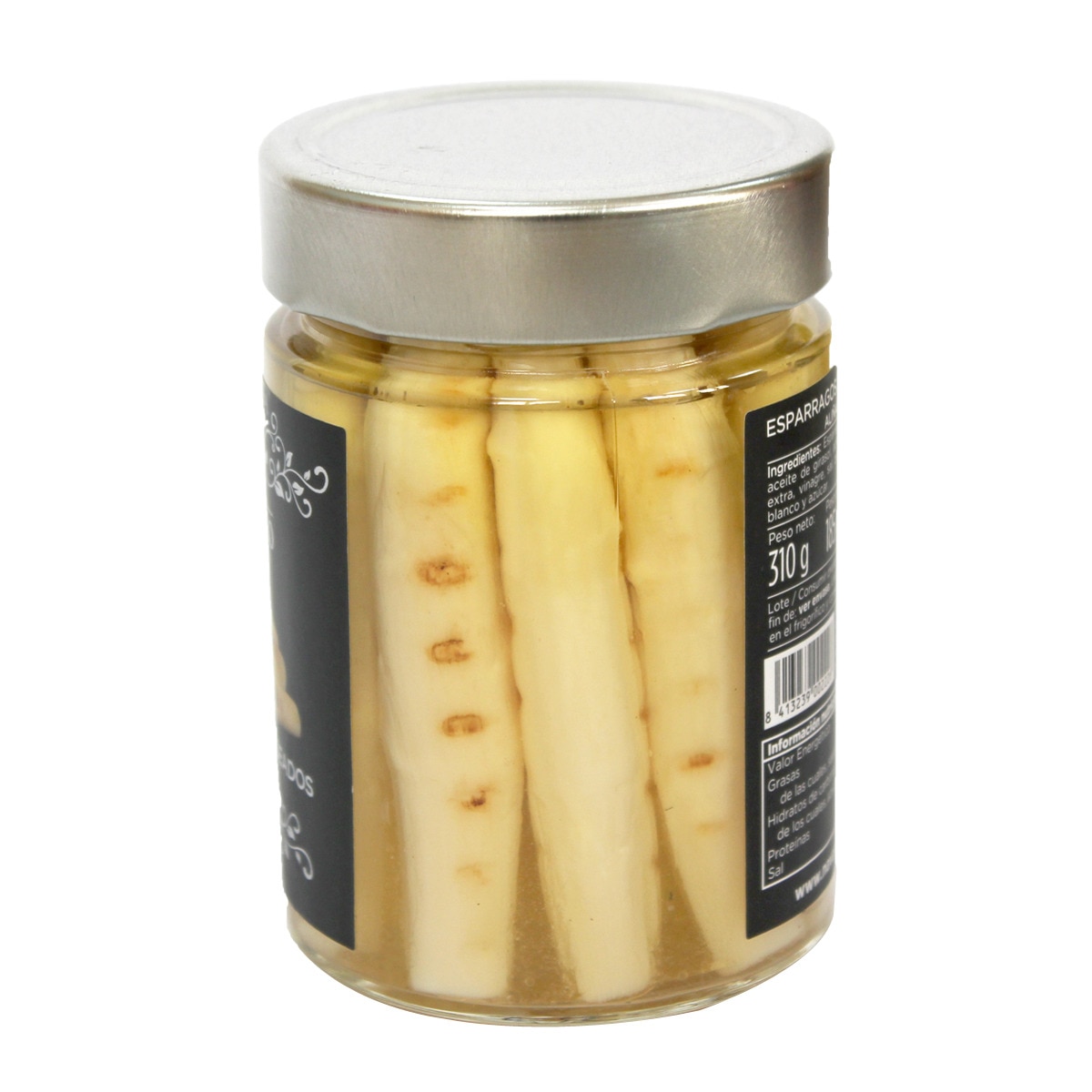 Espárragos blancos braseados aliñados El Navarrico 3