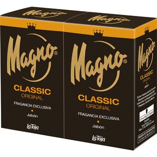 jabón en pastilla Classic pack 2 unidades 100 g - Magno