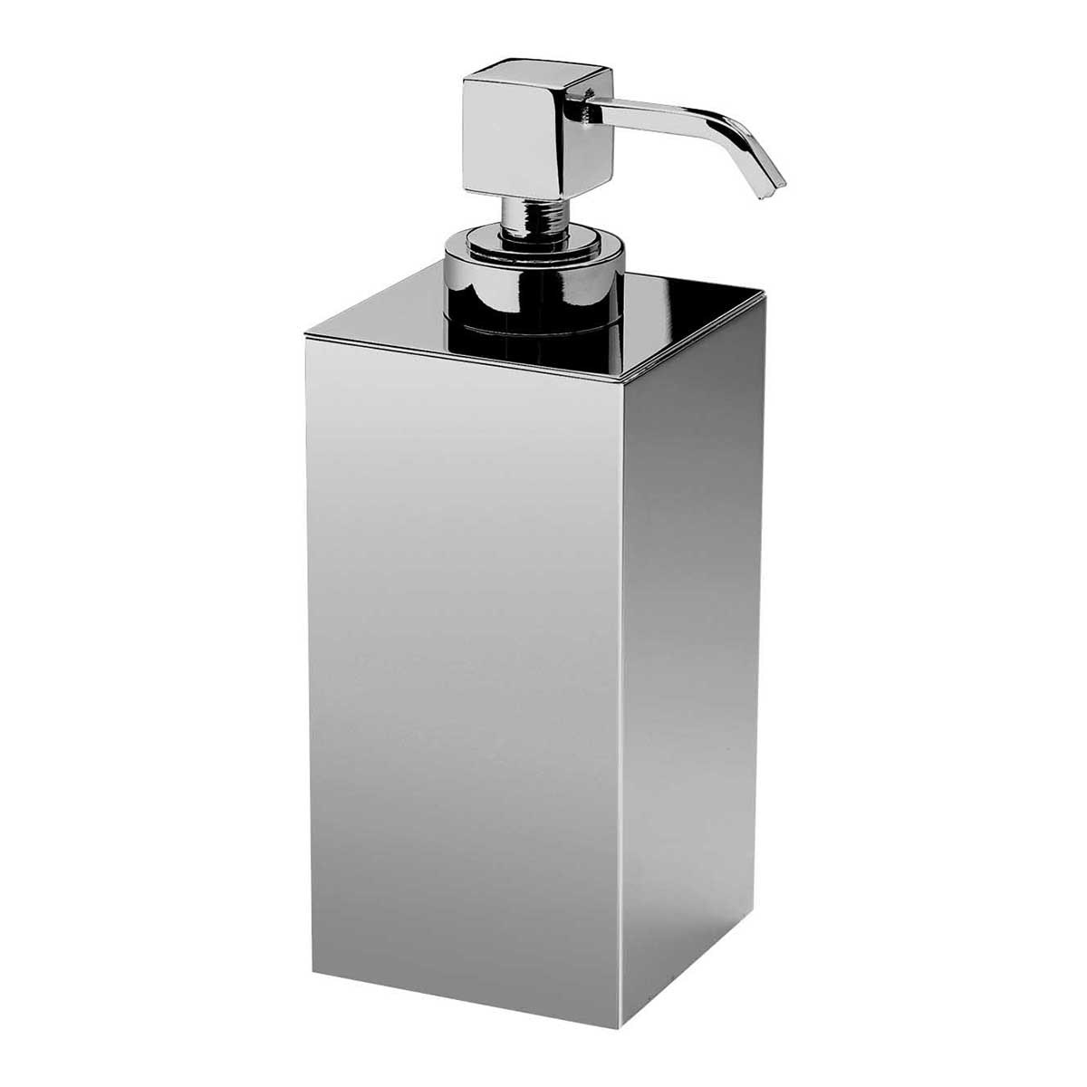 Dosificador de jabón cuadrado Box Metal Windisch Cromo-1
