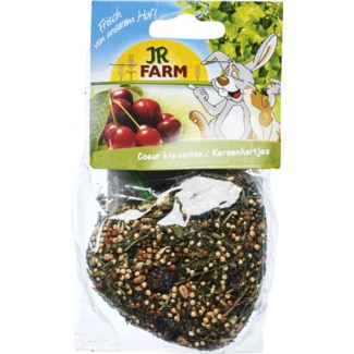 Coração de Cereja para Roedores embalagem 85 g - Jr Farm