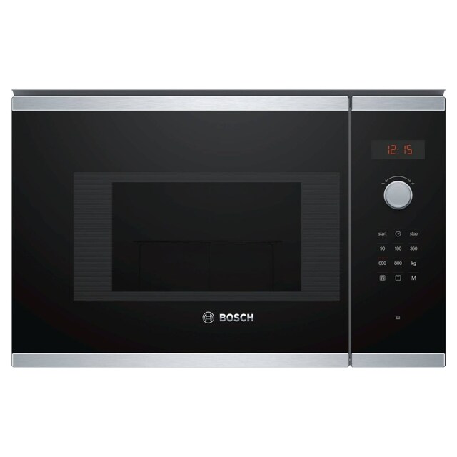 Imagem 0 de Micro-ondas com Grill Encastrável Bosch Série 4 BEL523MS0 de 800 W Hidrolítico e Capacidade de 20 Litros - Inox