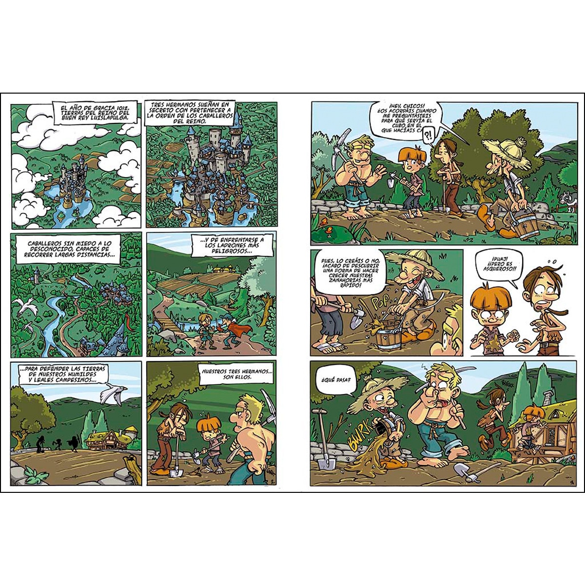 Caballeros 1 El Comienzo: El libro donde tú eres el héroe (Capa dura) 2