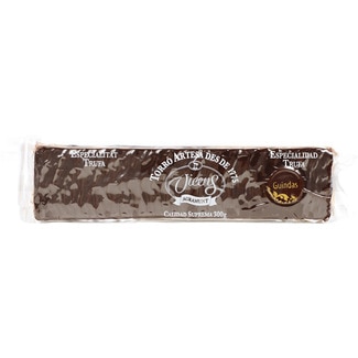 turrón de trufa con guindas estuche 300 g - Vicens