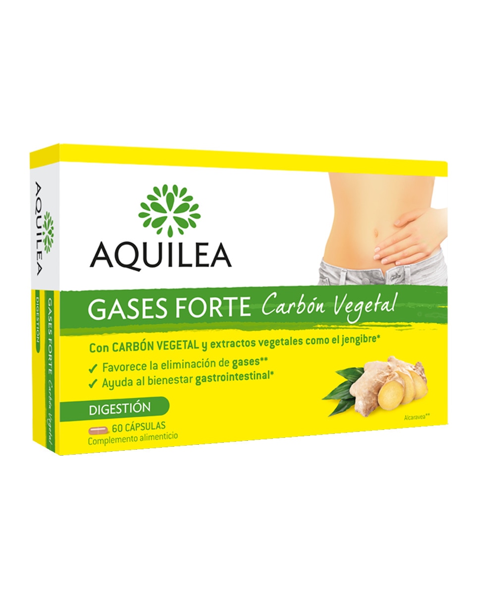 Imagen 0 de 60 Cápsulas Gases Forte Aquilea