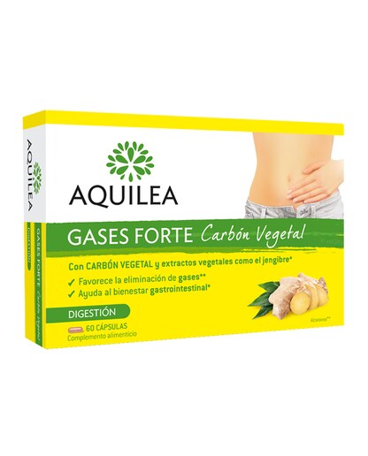 Imagen 0 de 60 Cápsulas Gases Forte Aquilea