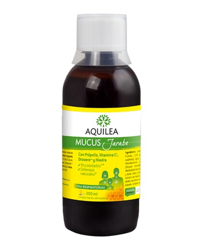 Imagen 0 de Jarabe Mucus sabor limón 200 ml Aquilea