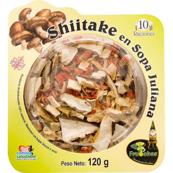 sopa juliana con shiitake tarrina 120 g