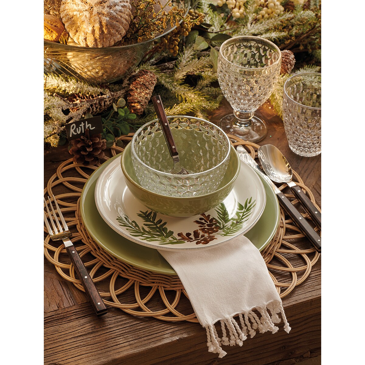 Serviço de cristal por peças Nancy transparente 4