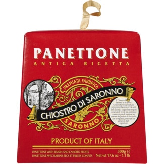 Panettone Limoncello embalagem 500 g - Chiostro Di Saronno