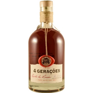 Vinho do Porto 4 Gerações Old White garrafa 50 cl - Quinta Das Lamelas