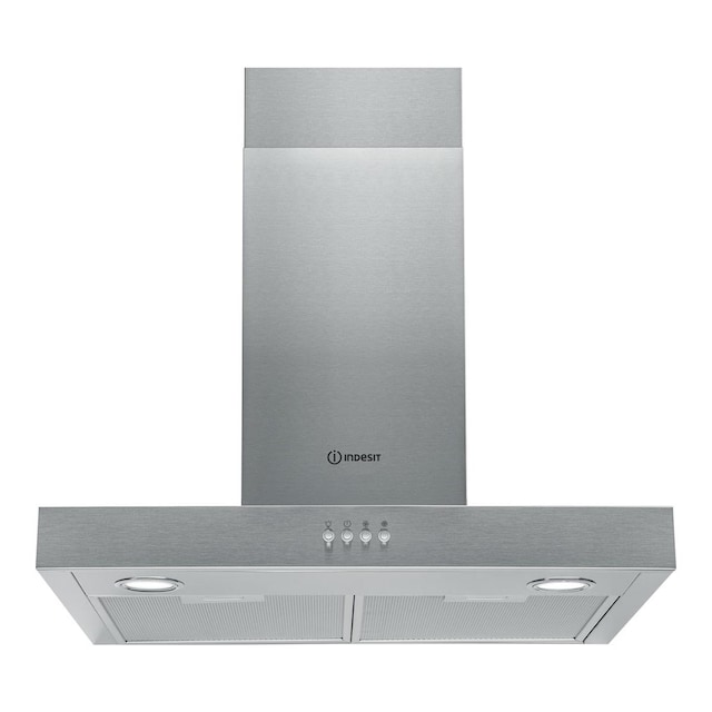 Imagem 0 de Exaustor de Parede Indesit IHBS 6.5 LM X com 3 Velocidades e de 60 cm - Inox