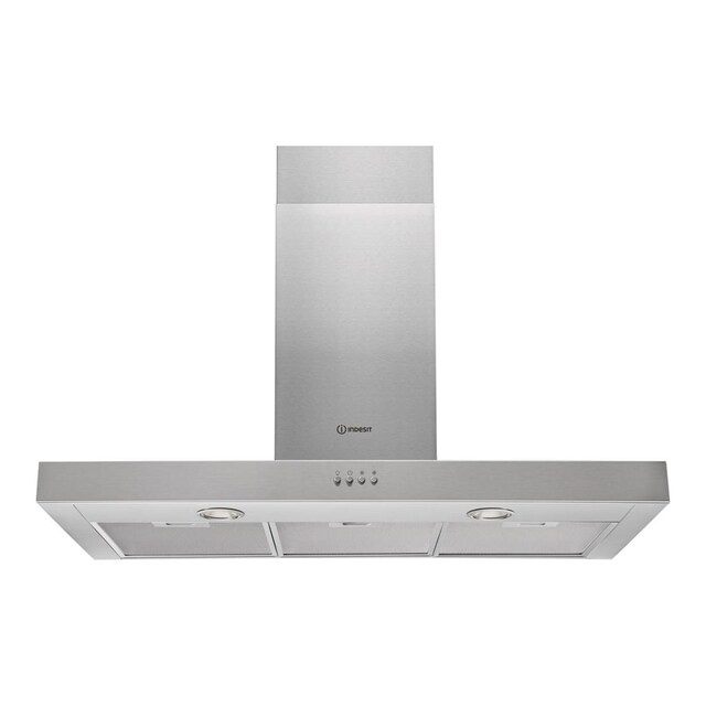 Imagem 0 de Exaustor de Parede Indesit IHBS 9.4 LM X com 3 Velocidades e de 90 cm - Inox