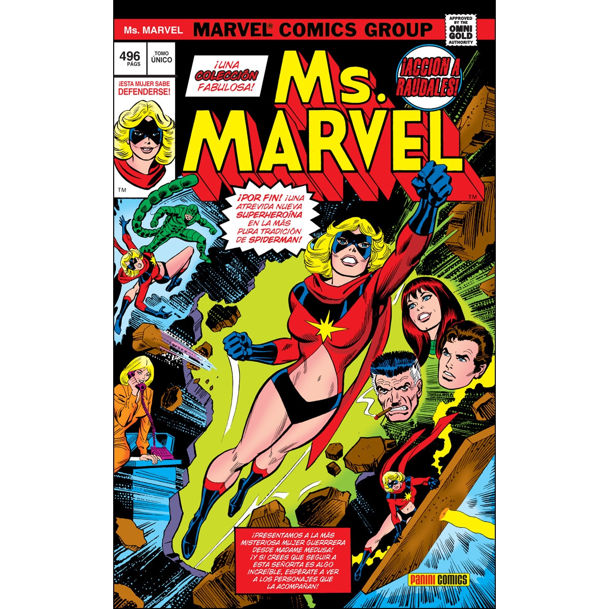 Marvel Gold: Ms. Marvel. Integral  (Tapa dura) 1