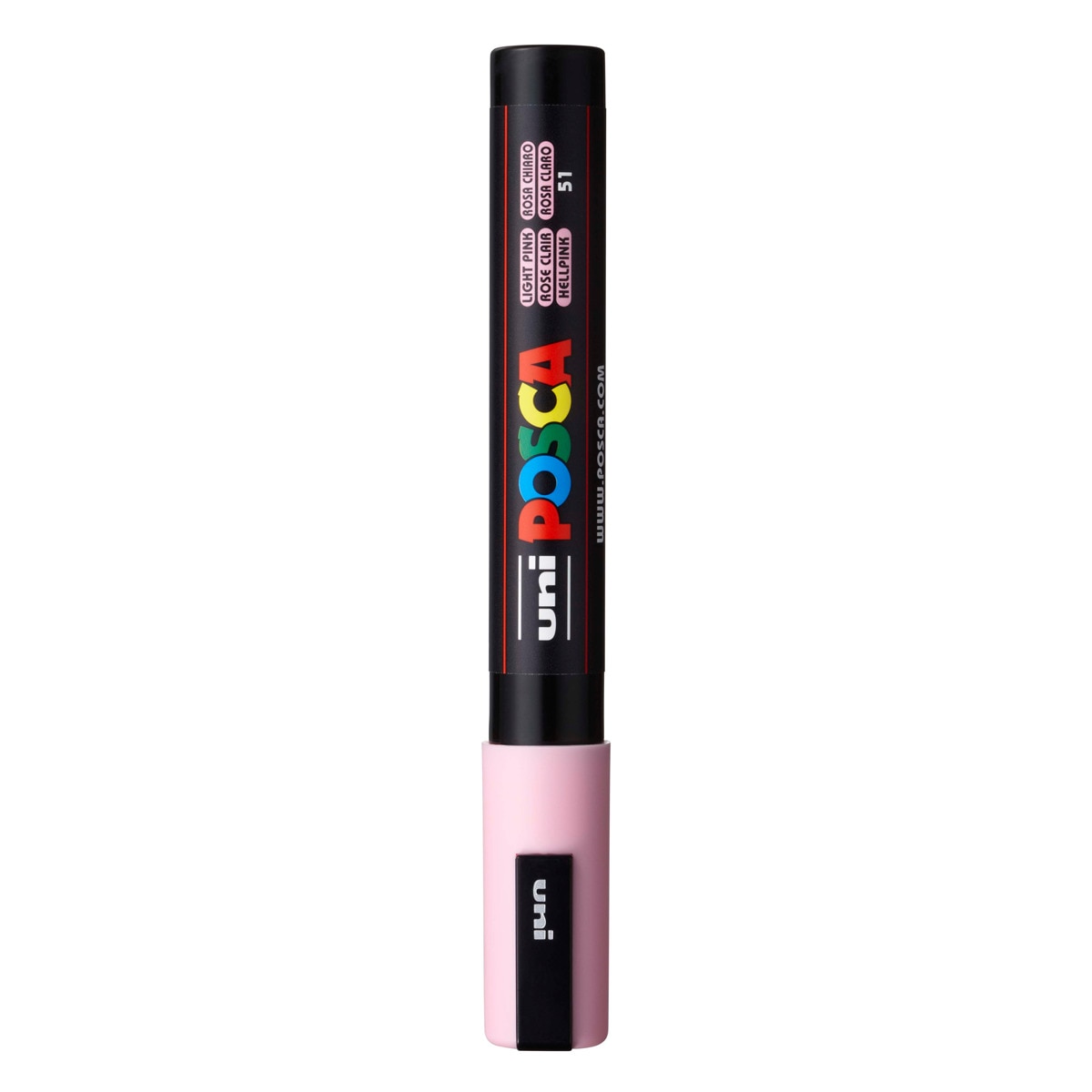 Uni Posca Marcador de Pintura Base al Agua 1,8-2,5 mm Rosa Claro Rosa claro-2