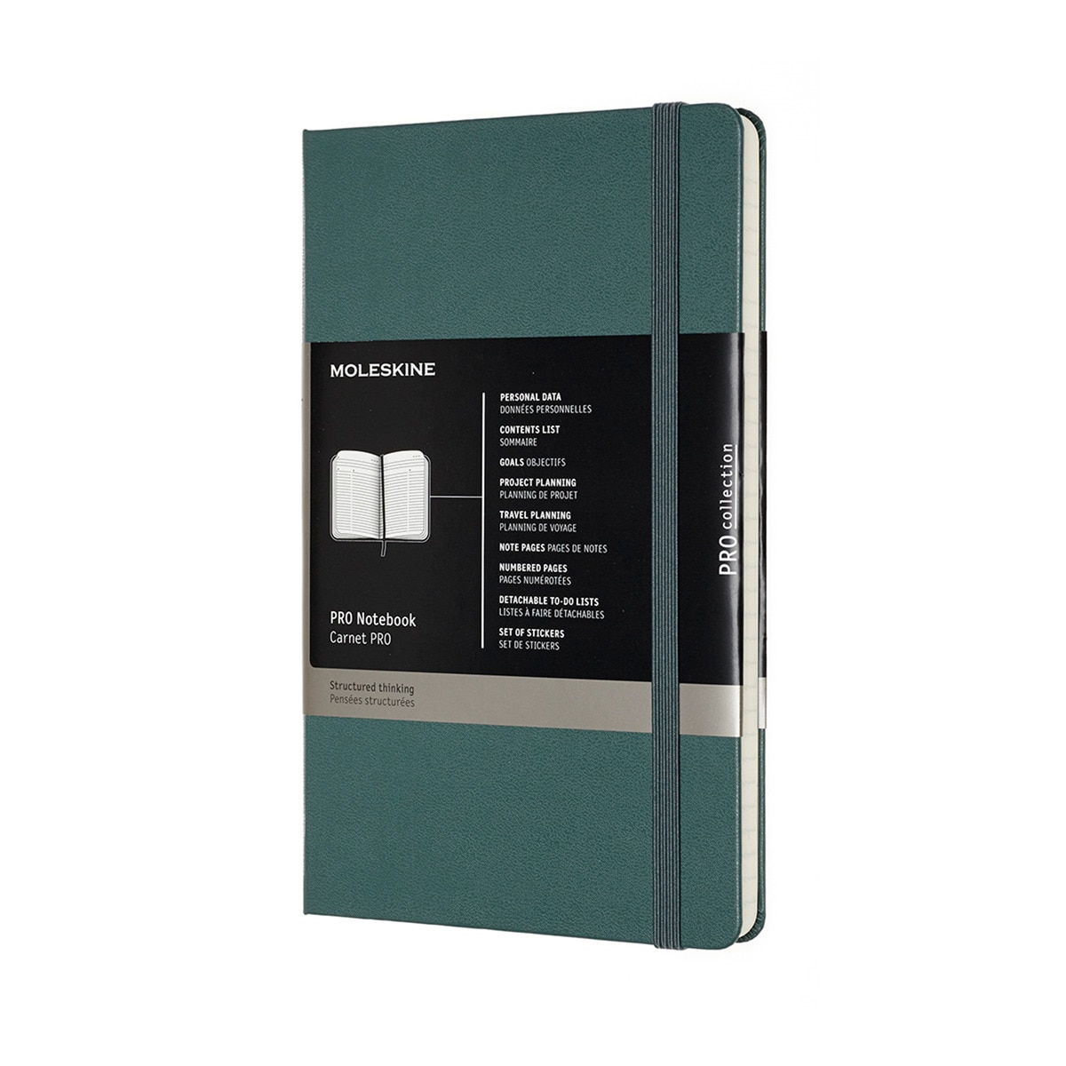 Imagem 0 de Caderno Profissional Large Capa Dura Moleskine Preto