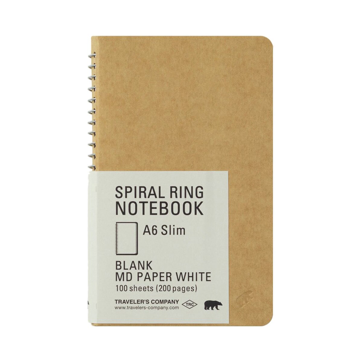Traveler's Company - Cuaderno Spiral A6 Blanco