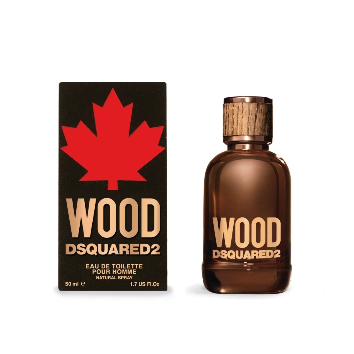 Eau de Toilette Wood pour Homme 50ml DSQUARED2 1