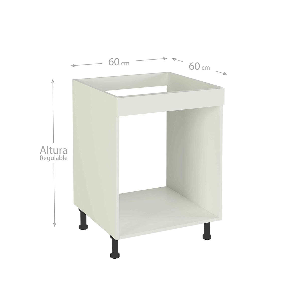 Módulo Bajo Horno Blanco-2