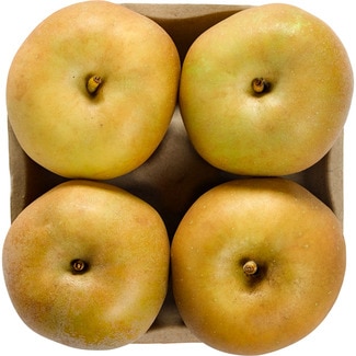 Manzana reineta parda bandeja 900 g peso aproximado