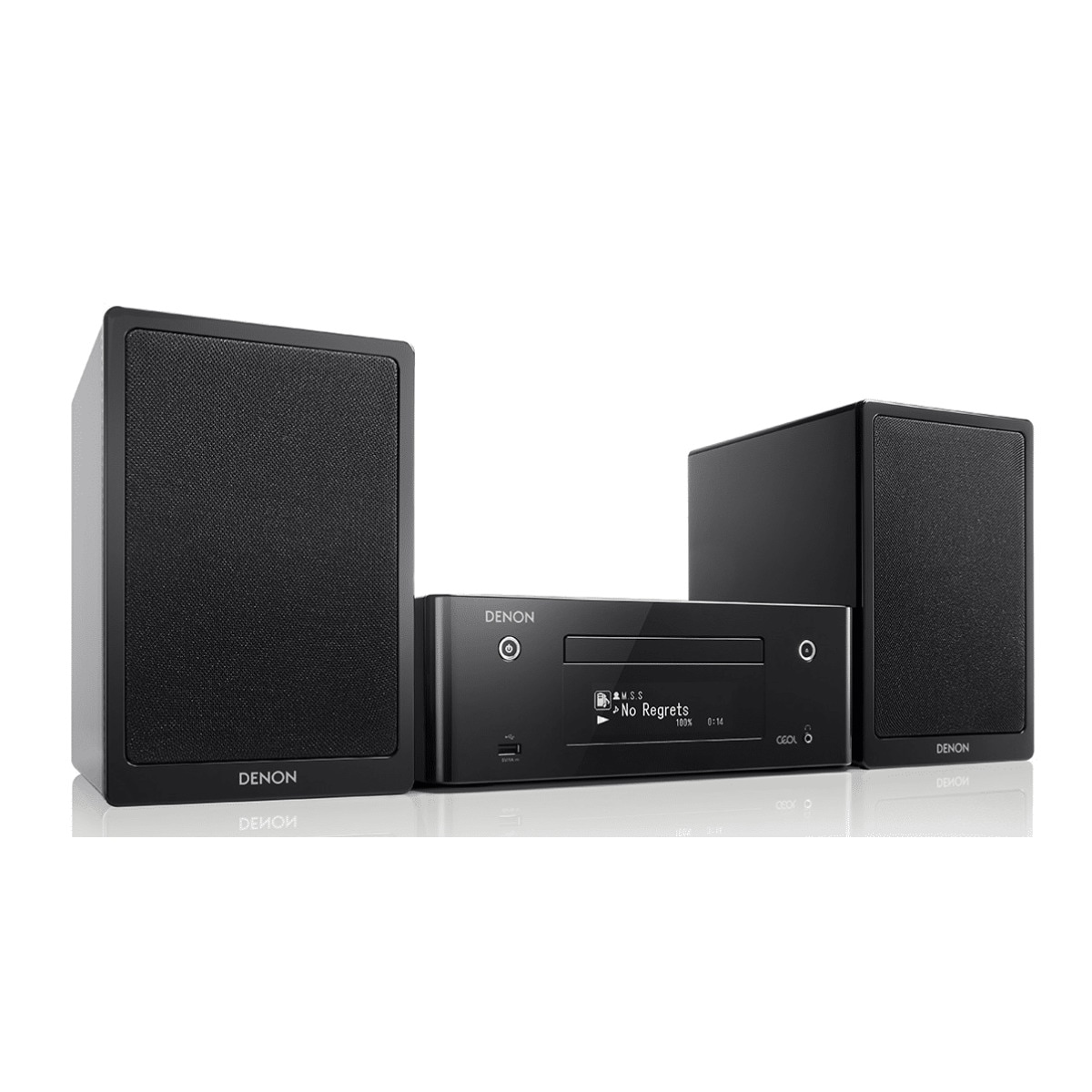 Imagem 0 de Colunas HiFi Denon SC-N10 para Amplificador Ceol RCD-N10 - Preto