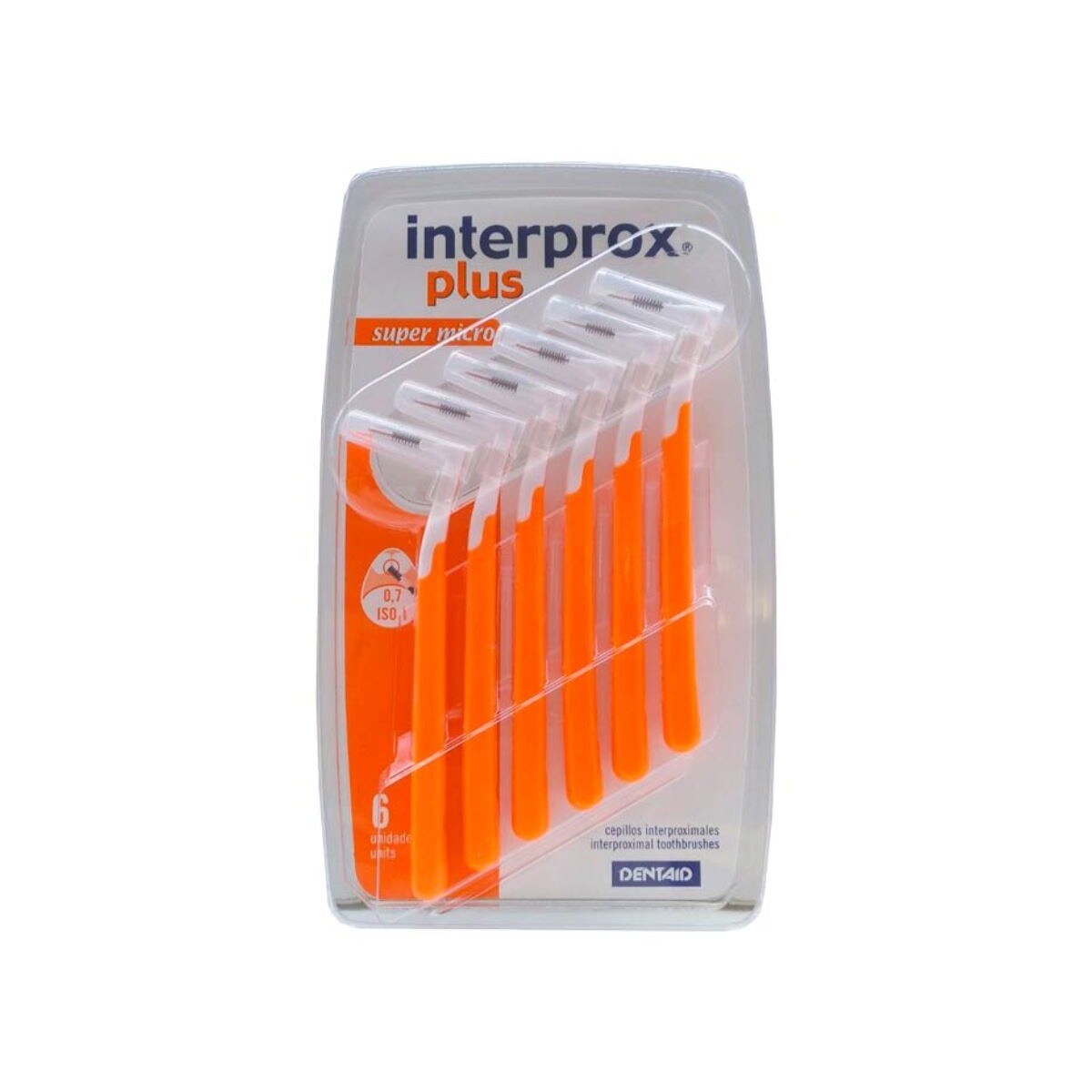 Escovilhões Plus Super Micro 0,7mm 6 unidades  Interprox 1