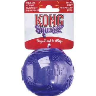 Brinquedo para Cão Bola Grande embalagem 1 unidade - Kong Squeezz