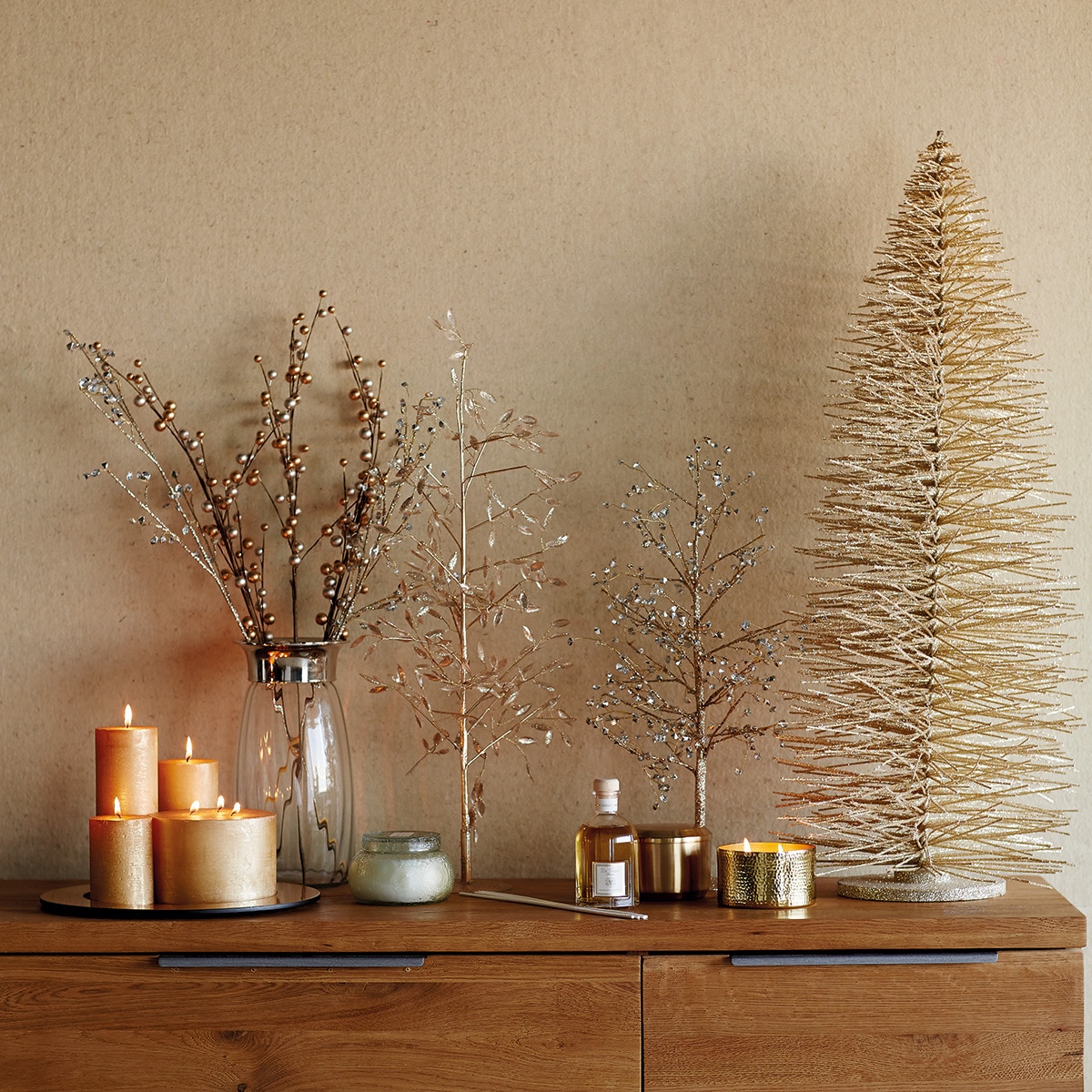 Bajoplato dorado El Corte Inglés Oro-5