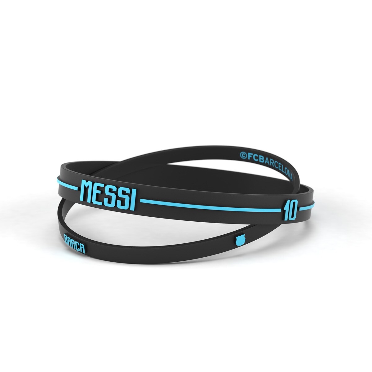 F.C. Barcelona - Pulsera Lionel Messi Fútbol Club Barcelona Estándar Para Hombre