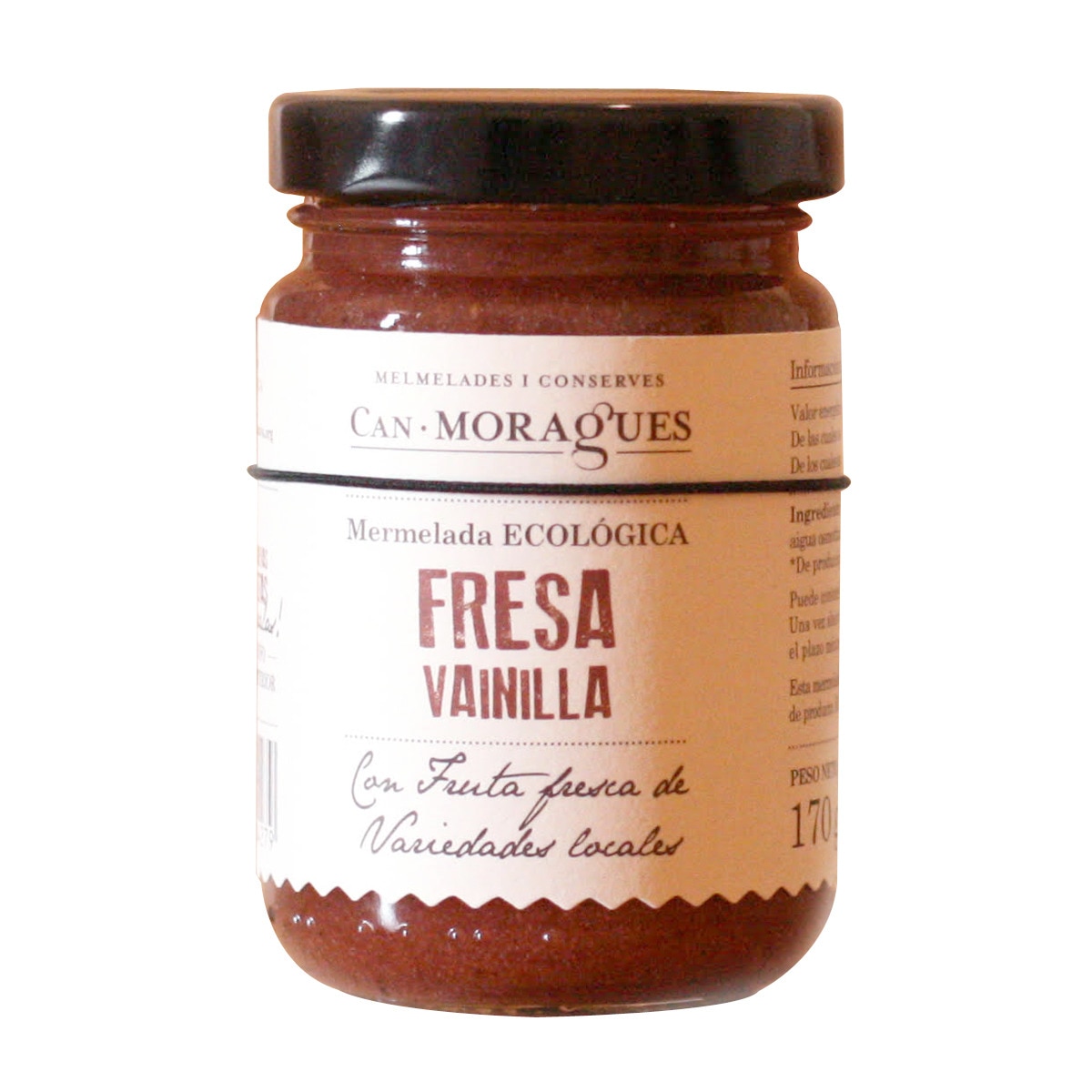 Imagen 0 de Mermelada de fresas con vainilla Can Moragues