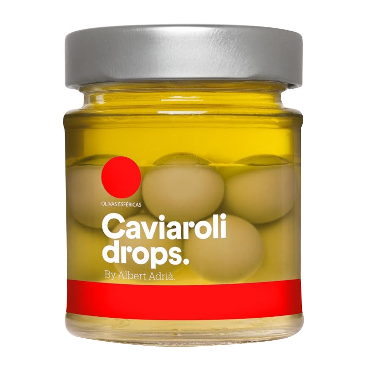 Olive sphérique piquante Caviaroli Drops by Albert Adriá