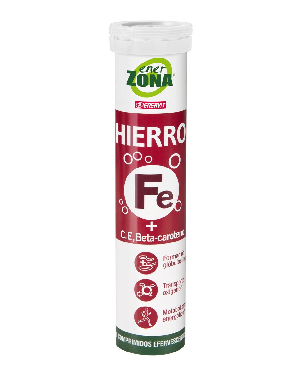 Enerzona - 20 Comprimidos Efervescentes Hierro