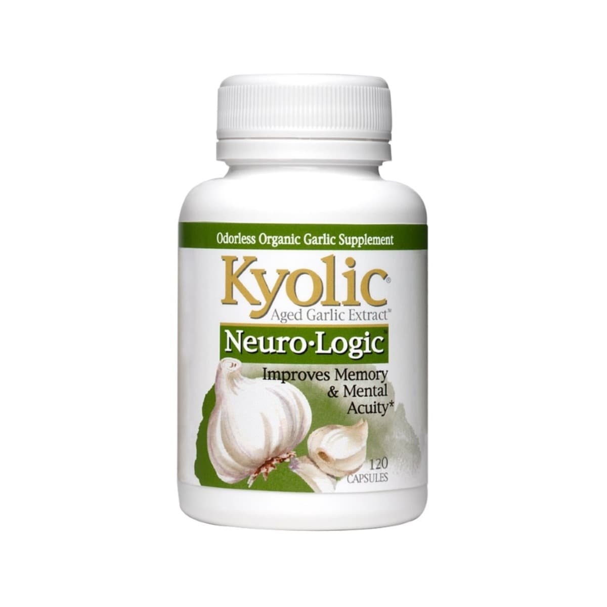 Suplemento Alimentar Kyolic Neuro-Logic 120 Cápsulas Kyolic 1
