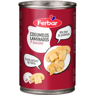 Cogumelos Laminados lata 290 g - Ferbar