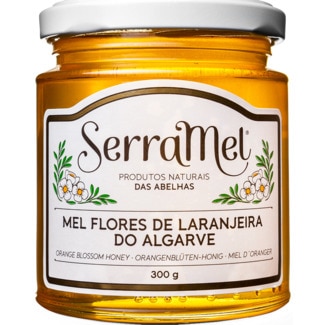 Mel Flor de Laranjeira frasco 300 g - Serramel