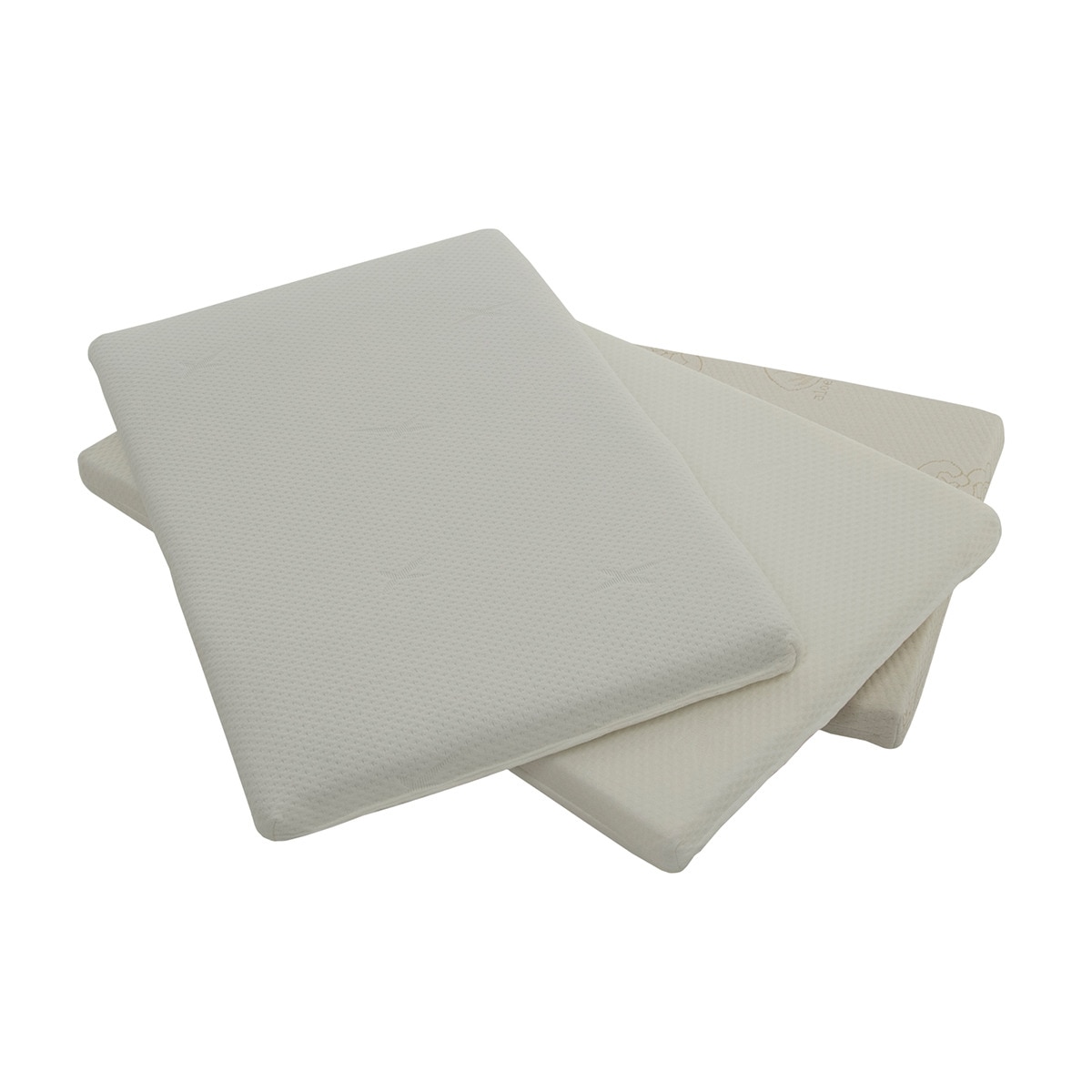 Colchón para Minicuna La Cigüeña de látex blanco Blanco-2