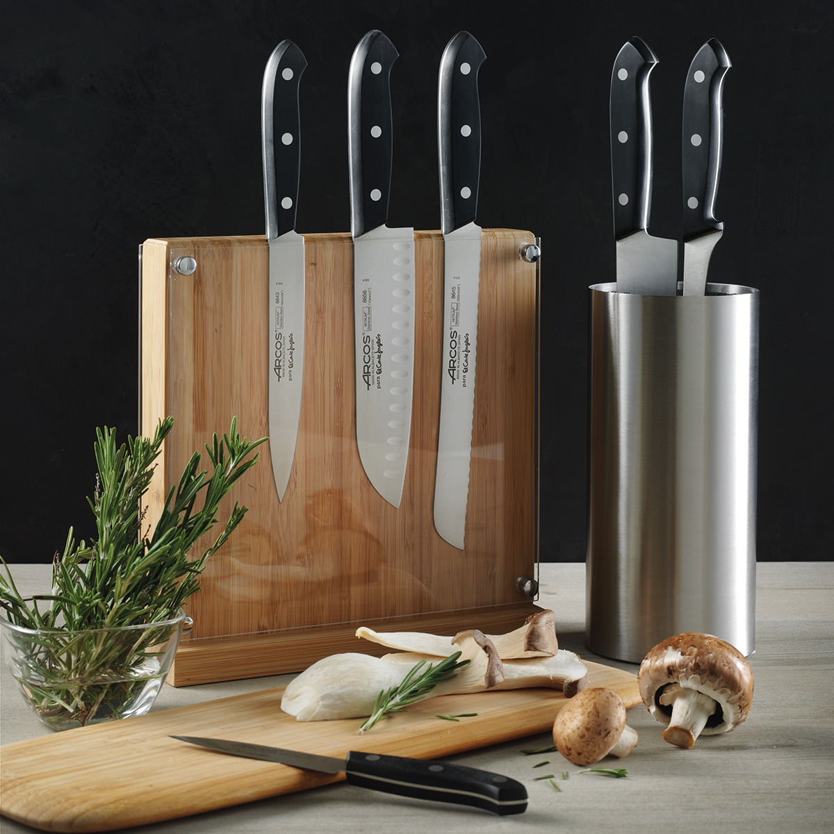 Faca de pão El Corte Inglés by Arcos Preto-5