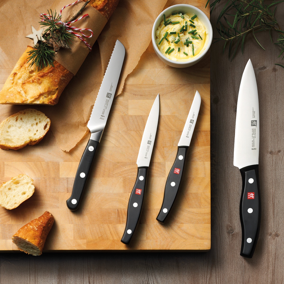 Cuchillo para guarnecer Twin Pollux Zwilling Negro-3