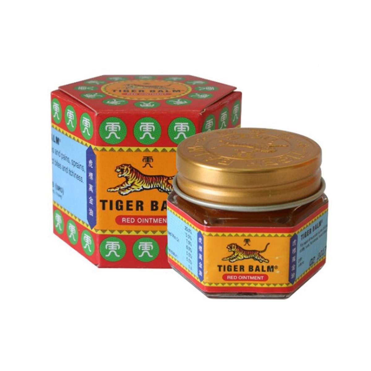 Imagem 0 de Bálsamo vermelho 19g Tiger Balm