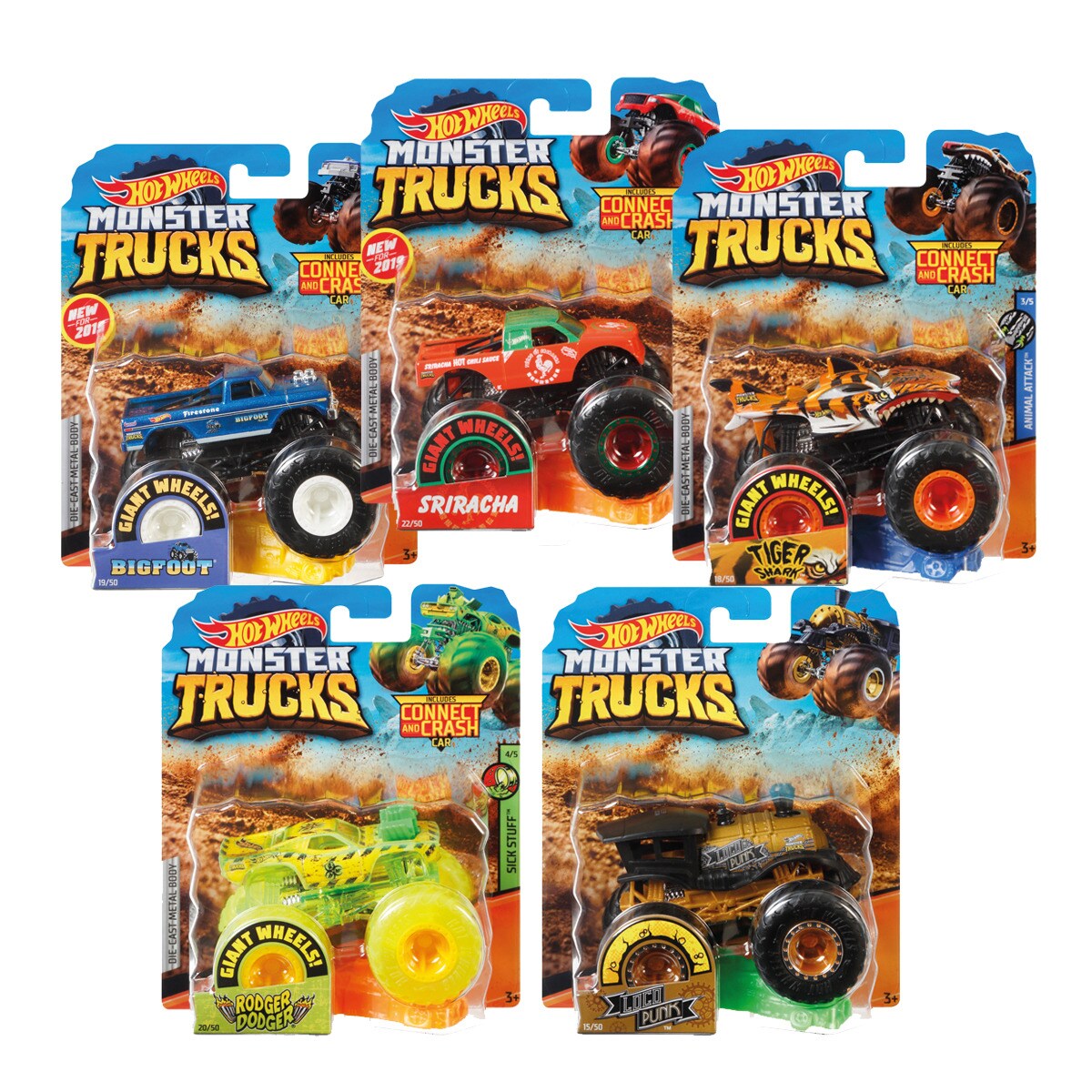 Hot Wheels Monster Truck Coches De Juguetes 1 64 Modelos Surtidos Hot Wheels El Corte Inglés