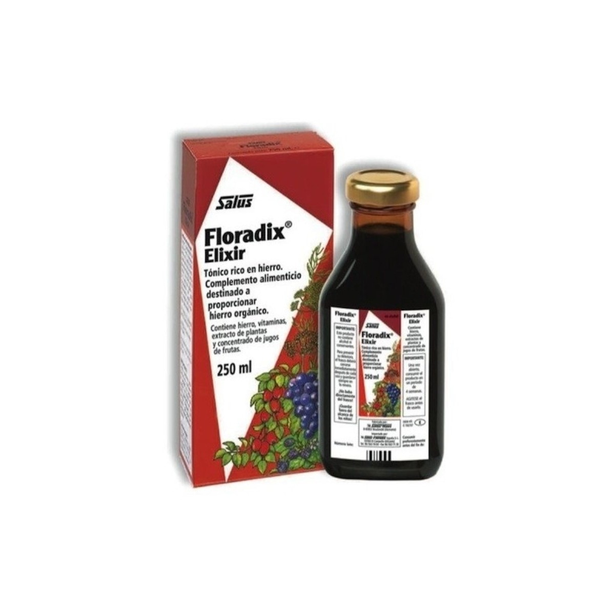 Imagem 0 de Suplemento Alimentar Floradix Ferro 250ml Salus