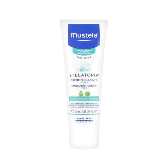 Imagem 0 de Creme Rosto Emoliente Pele Atópica Stelatopia 40ml Mustela Bebé