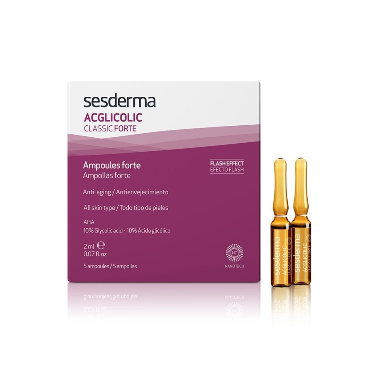 Imagem 0 de Acglicolic Classic Ampolas Forte 5x2ml Sesderma