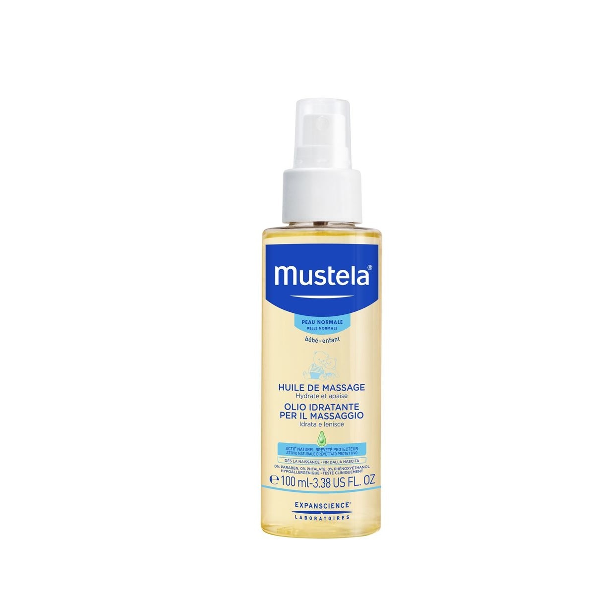 Imagem 0 de Óleo de massagem 100ml Mustela bebé