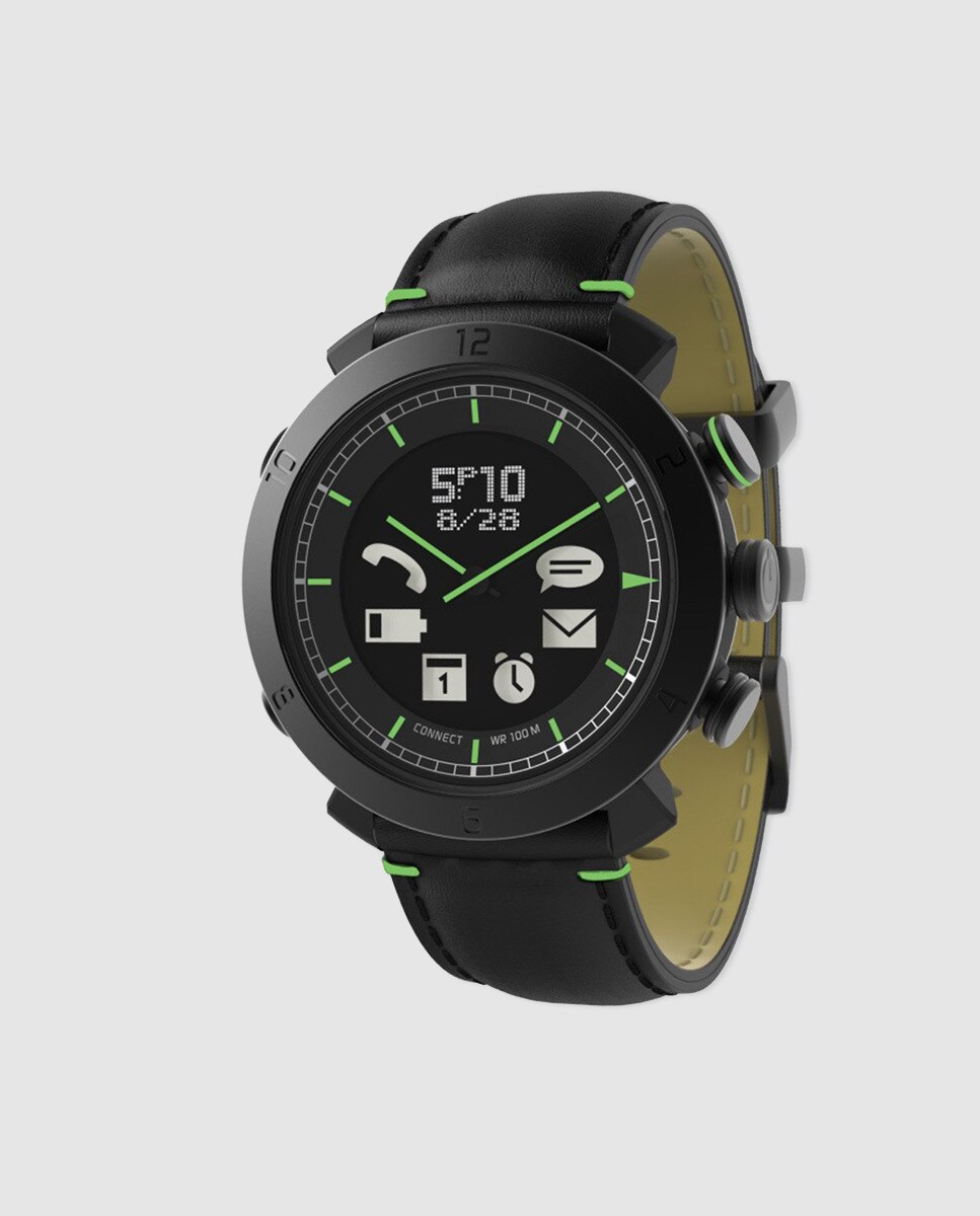 Cogito - Smartwatch Híbrido Classic CW2.0-007-01 De Piel Negro