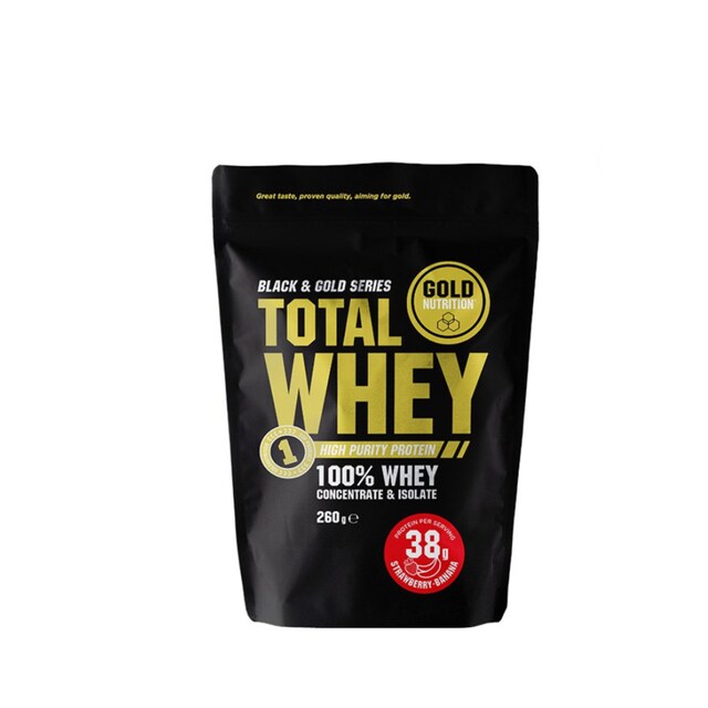Imagem 0 de Suplemento Alimentar Total Whey Morango-Banana - 260 g